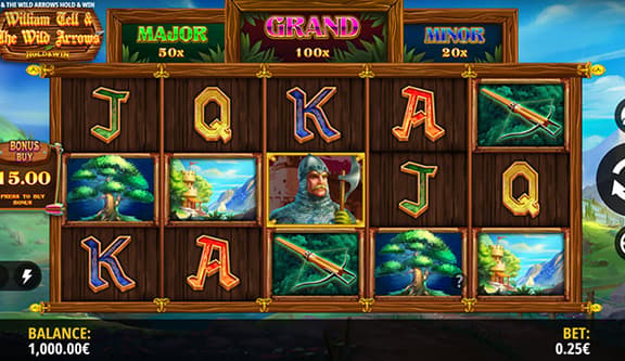 William Tell & The Wild Arrows Hold & Win