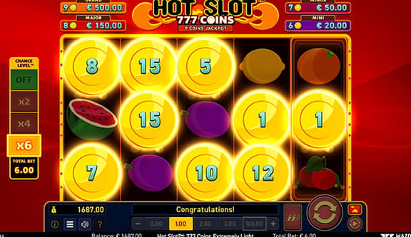 Hot Slot™: 777 Coins Extremely Light