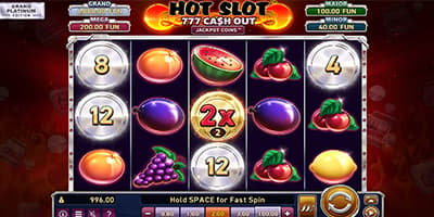 Hot Slot™: 777 Cash Out Grand Platinum Edition