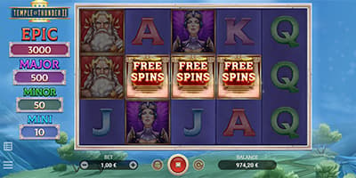 Temple of Thunder II Bonus Buy