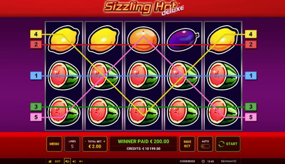 Sizzling Hot Deluxe