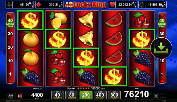 40 Lucky King