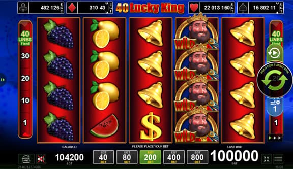 40 Lucky King