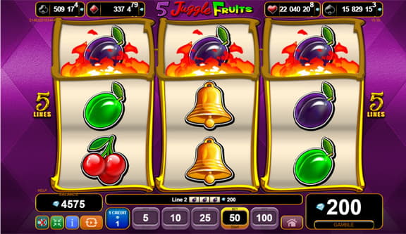 5 Juggle Fruits