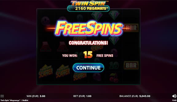 Twin Spin Megaways