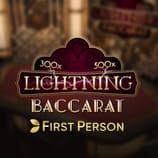 First Person Lightning Baccarat