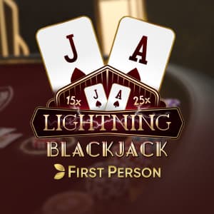 First Person Lightning Blackjack