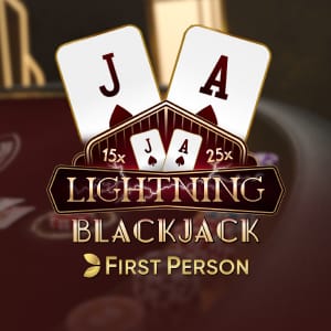 First Person Lightning Blackjack