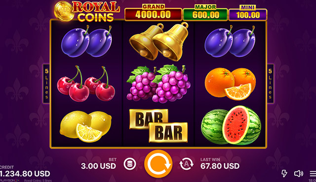 Royal Coins: Hold and Win