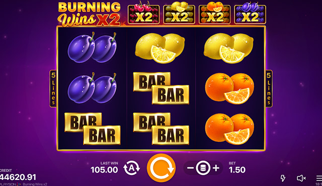 Burning Wins x2