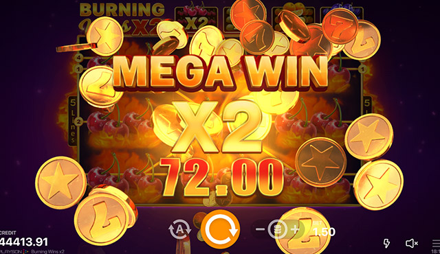 Burning Wins x2