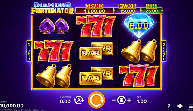 Diamond Fortunator: Hold and Win
