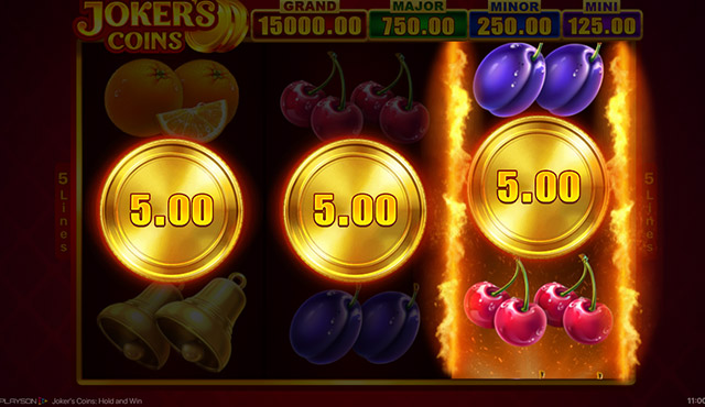 Joker's Coins: Hold and Win
