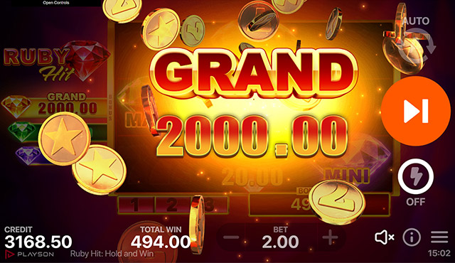 Ruby Hit: Hold and Win