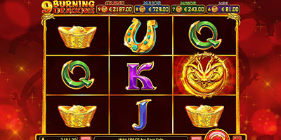 9 Burning Dragons