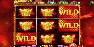 9 Burning Dragons