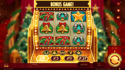 Triple Christmas Gold