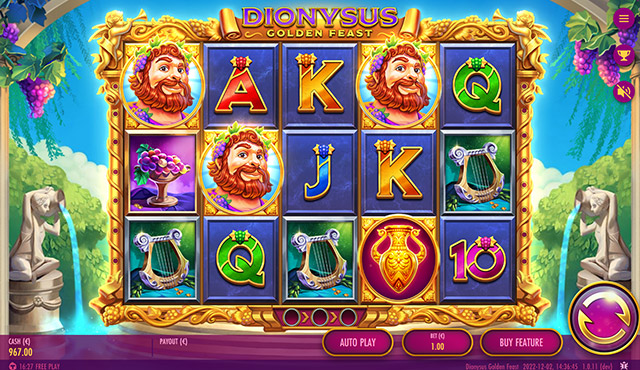 Dionysus Golden Feast