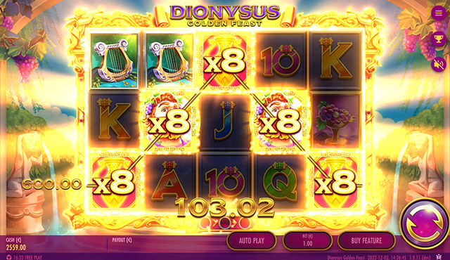 Dionysus Golden Feast
