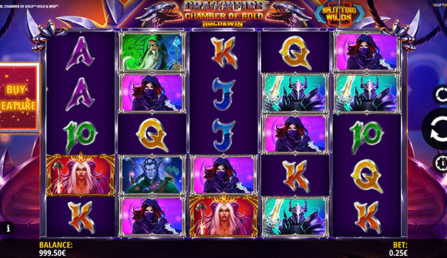Dragonfire: Chamber of Gold Hold & Win