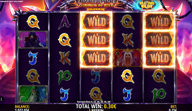 Dragonfire: Chamber of Gold Hold & Win