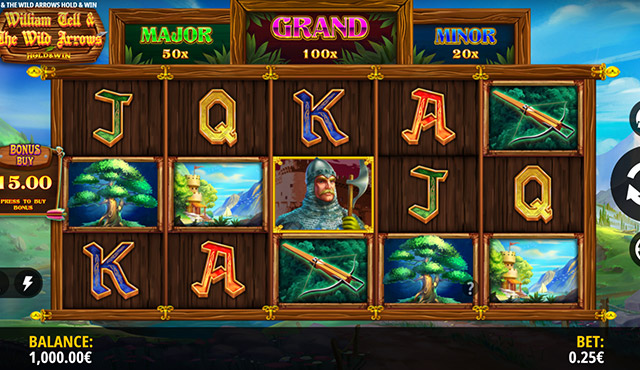William Tell & The Wild Arrows Hold & Win