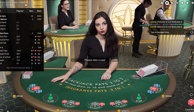 Blackjack 7 - Azure