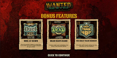 Wanted Dead or a Wild