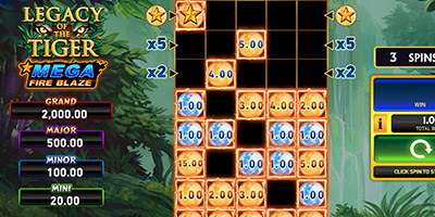 Mega Fire Blaze: Legacy of the Tiger