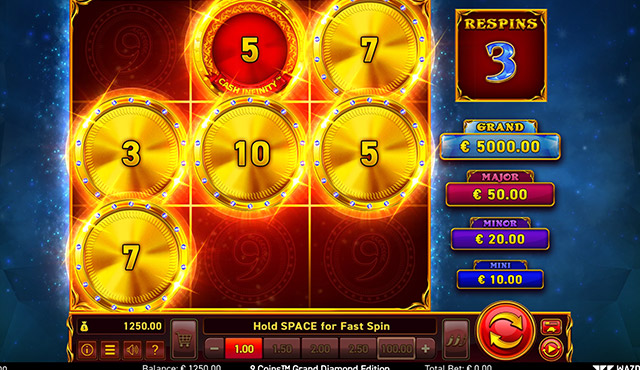 9 Coins™ Grand Diamond Edition