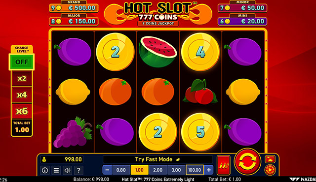 Hot Slot™: 777 Coins Extremely Light