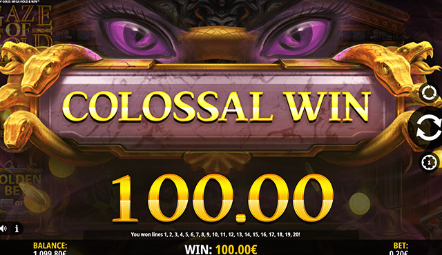 Gaze of Gold: MEGA Hold & Win