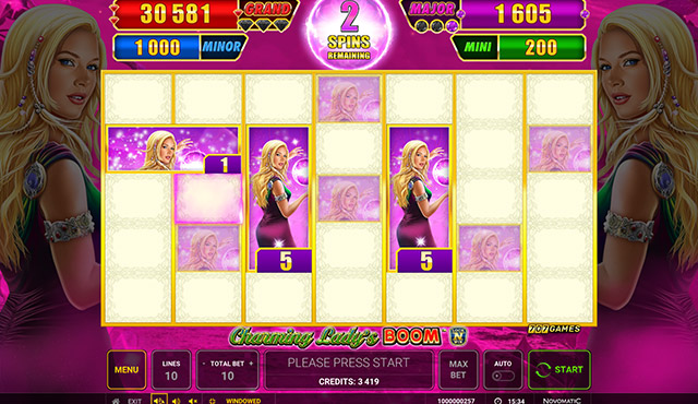 Charming Lady's Boom