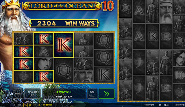 Lord of the Ocean 10: Win Ways