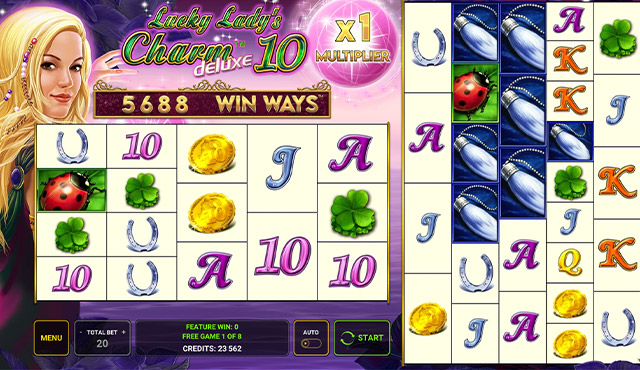 Lucky Lady's Charm deluxe 10: Win Ways