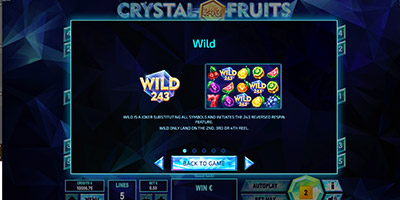 243 Crystal Fruits Reversed