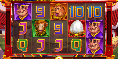 Lucky rooster
