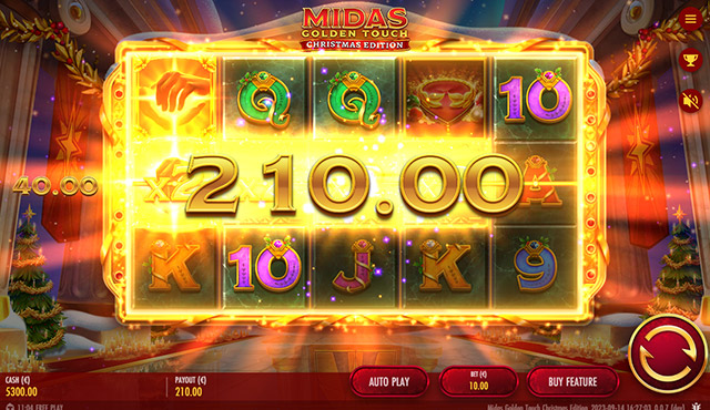Midas Golden Touch Christmas Edition