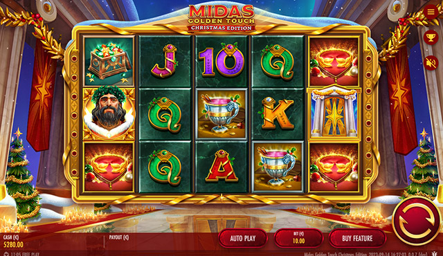Midas Golden Touch Christmas Edition