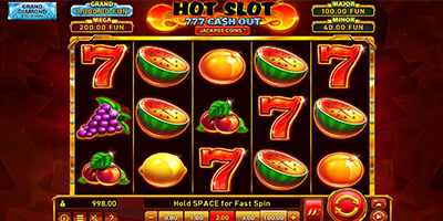 Hot Slot™: 777 Cash Out Grand Diamond Edition
