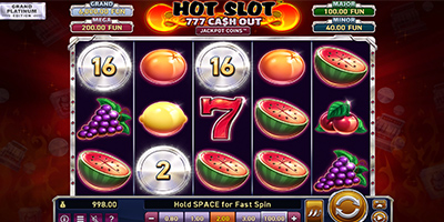 Hot Slot™: 777 Cash Out Grand Platinum Edition