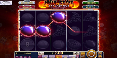 Hot Slot™: 777 Cash Out Grand Platinum Edition