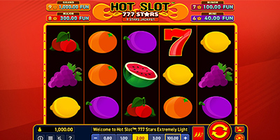 Hot Slot™: 777 Stars Extremely Light