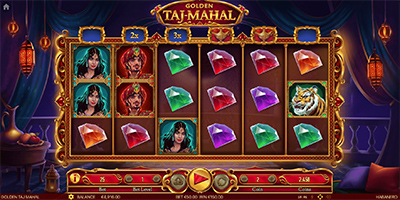 Golden Taj Mahal