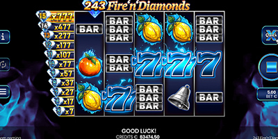 243 Fire 'n' Diamonds