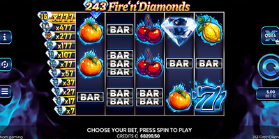 243 Fire 'n' Diamonds