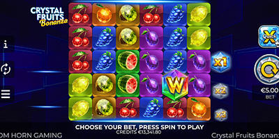 Crystal Fruits Bonanza