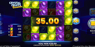 Crystal Fruits Bonanza