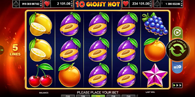 10 Glossy Hot