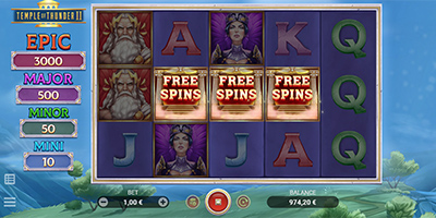 Temple of Thunder II Bonus Buy